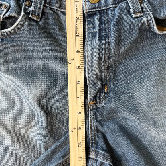 Carhartt Denim Cutoff Shorts from Men's Size 34 Jeans Medium Wash Carhartt - Picture 10 of 16